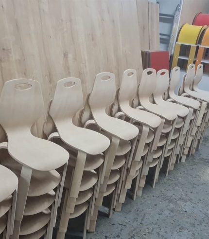 Ahşap Anaokulu Sandalyesi AK1107