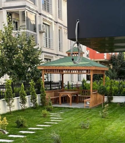 Ahşap Kameriye (Oturma Gruplu) AK1150