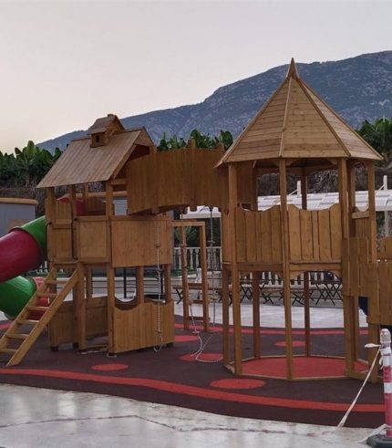 Ahşap Park Tipi Oyun Kompleksi AK1156
